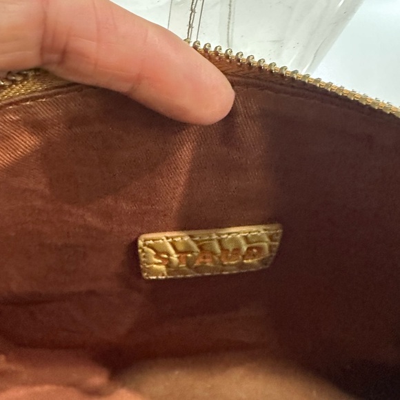 STAUD Tan Transparent Tote with Square Handle - Picture 2 of 7